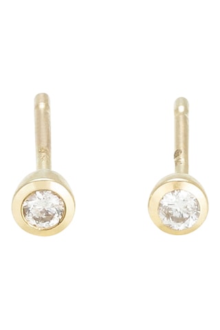 Oorbellen Geelgoud en Diamanten