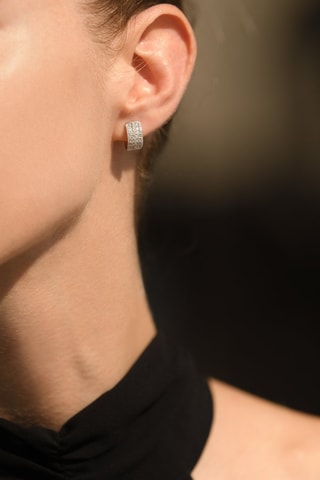 Creolen Anaidéia Witgoud en Diamanten