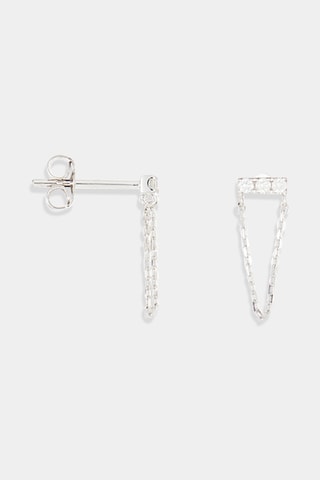 Oorbellen Witgoud en Diamanten