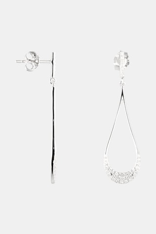 Oorbellen Gouttes d'Amour Précieuses - Witgoud en Diamanten