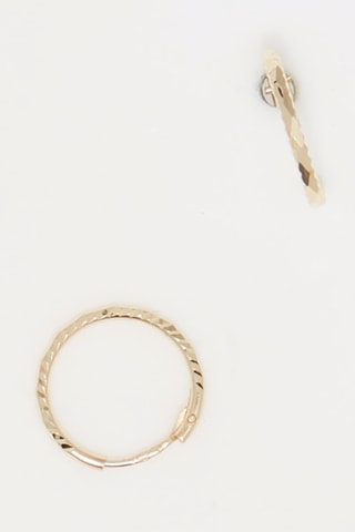 Creolen Twistées Geelgoud