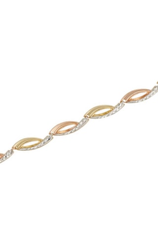 Armband Donatella Geelgoud, Witgoud en Roségoud