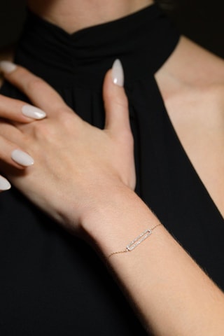 Armband Ava Witgoud en Diamanten