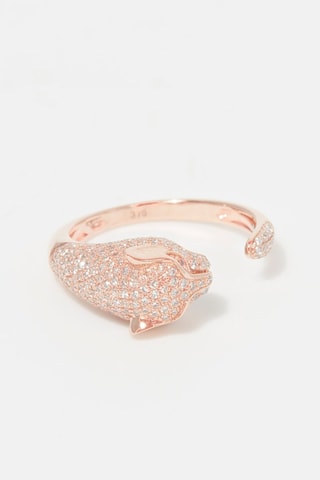 Ring Mafdet Roségoud en Diamanten