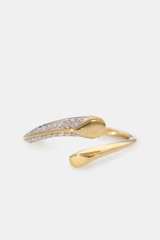 Ring Aenor - Geelgoud en Diamanten