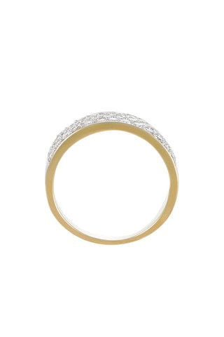 Ring Allée Royale Geelgoud en Diamanten