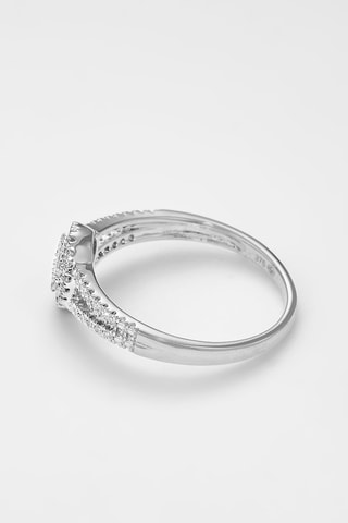 Ring  Witgoud en Diamanten