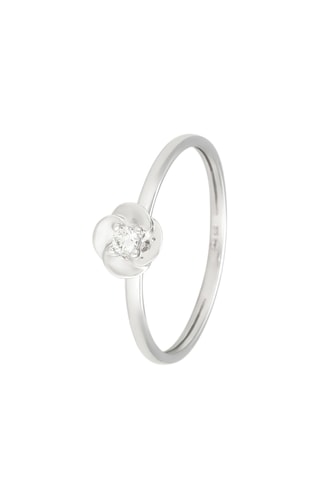 Ring Witgoud en Diamant