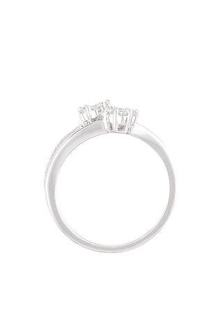 Ring Amazonia Witgoud en Diamanten