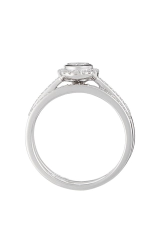 2 Ringen Amour Eternel  Witgoud en Diamanten