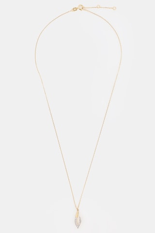 Ketting - Geelgoud en Diamanten 0,061 Karaat