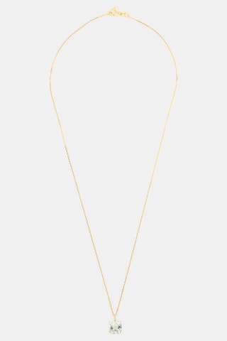 Hanger Prasiolite Unique Geelgoud en Prasioliet 2 karaat