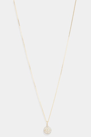 Hanger Cosmeia Geelgoud, Diamanten en Saffieren