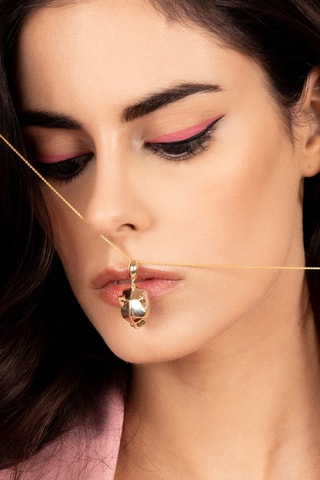 Hanger Gold Animal Geelgoud