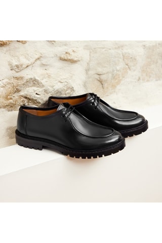Derbys en cuir verni Gaby  - Noir