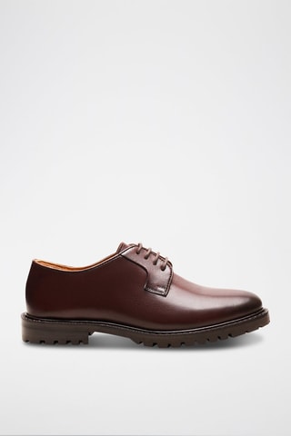 Derbys en cuir Rita  - Marron