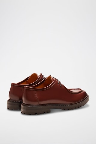 Derbys en cuir Gaby  - Marron