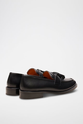 Mocassins en cuir Anna  - Noir