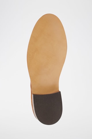 Bottines Chelsea en nubuck et cuir Clara - Camel - Leonarr x Swan