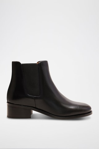 Bottines Chelsea en cuir Chloé  - Noir