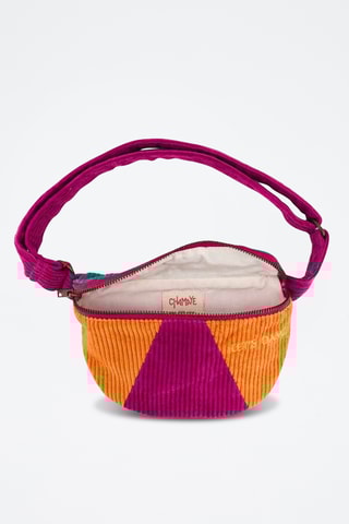 Velours Heuptas Let's dance - Fuchsia en Oranje