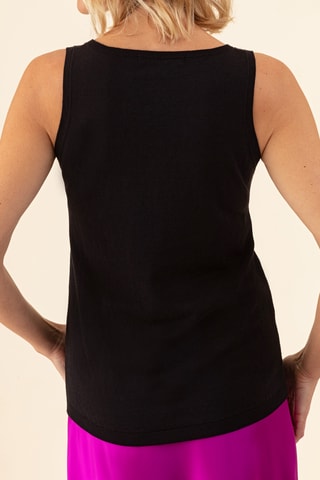 Débardeur en soie Reve - Noir