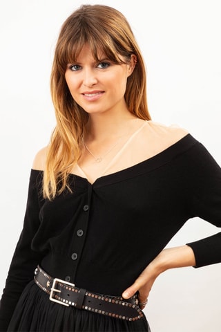Pull en laine Gary - Noir