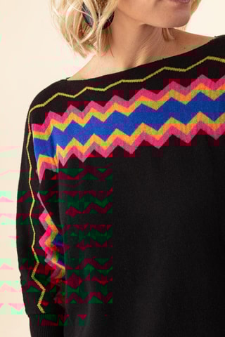 Pull en laine Hylda - Noir