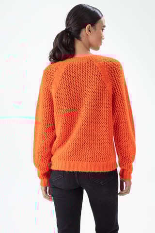 Pull en alpaga - Orange