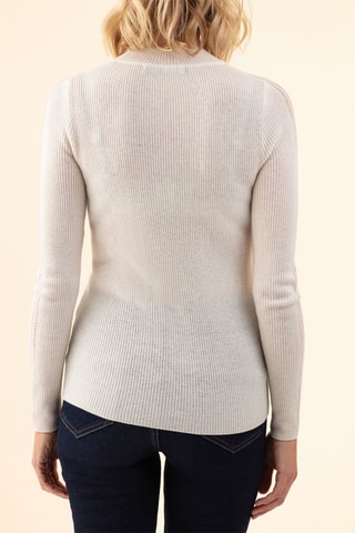Pull en laine Koss - Ecru