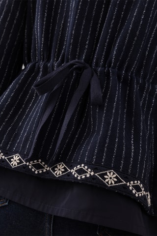 Veste Aston - Bleu et blanc 