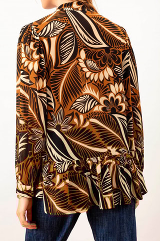 Blouse Zouk - Marron