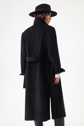 Manteau en laine - Noir