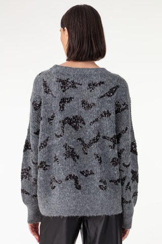 Pull en alpaga - Gris
