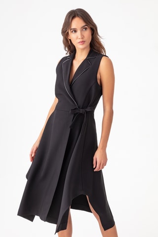 Robe sans manches - Noir