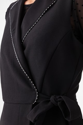 Robe sans manches - Noir