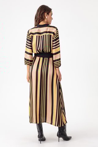 Robe et ceinture - Noir et jaune