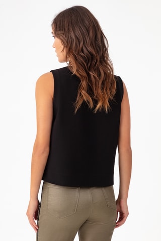 Top sans manches - Noir