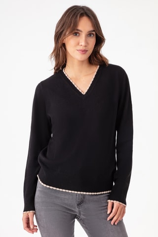 Pull en laine - Noir