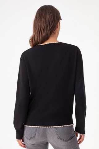 Pull en laine - Noir