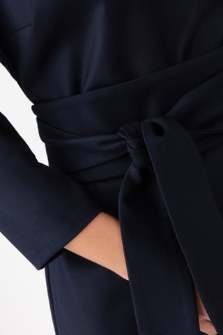 Robe droite - Bleu marine