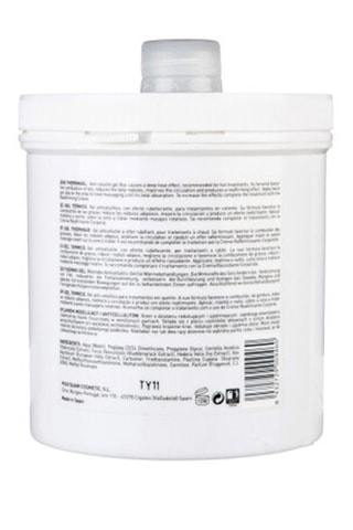 Gel térmico anti-celulite e reafirmante - 1.000 ml -