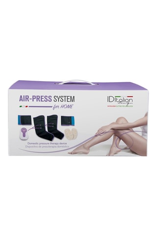 Kit de pressoterapia Air-Press System em casa