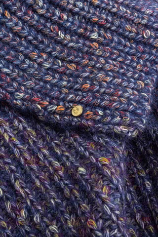 Echarpe Azul-marinho-mesclado