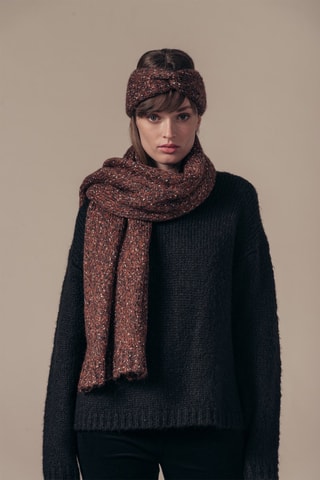 Echarpe Hadriana Castanho