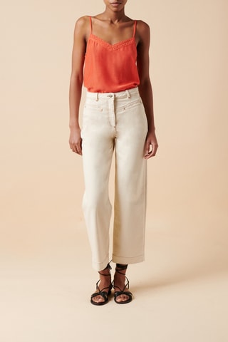 Camisola de alças - 
Laranja