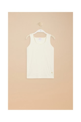 Camisola de alças Anny - Branco