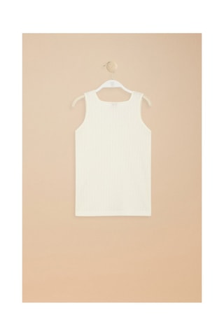 Camisola de alças Anny - Branco