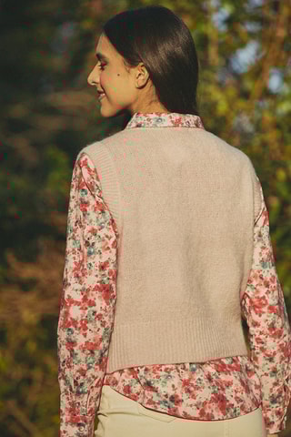 Camisola sem mangas Massine - Nude