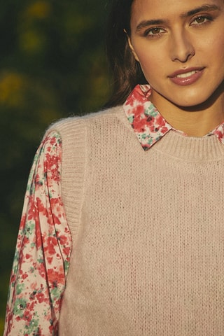 Camisola sem mangas Massine - Nude